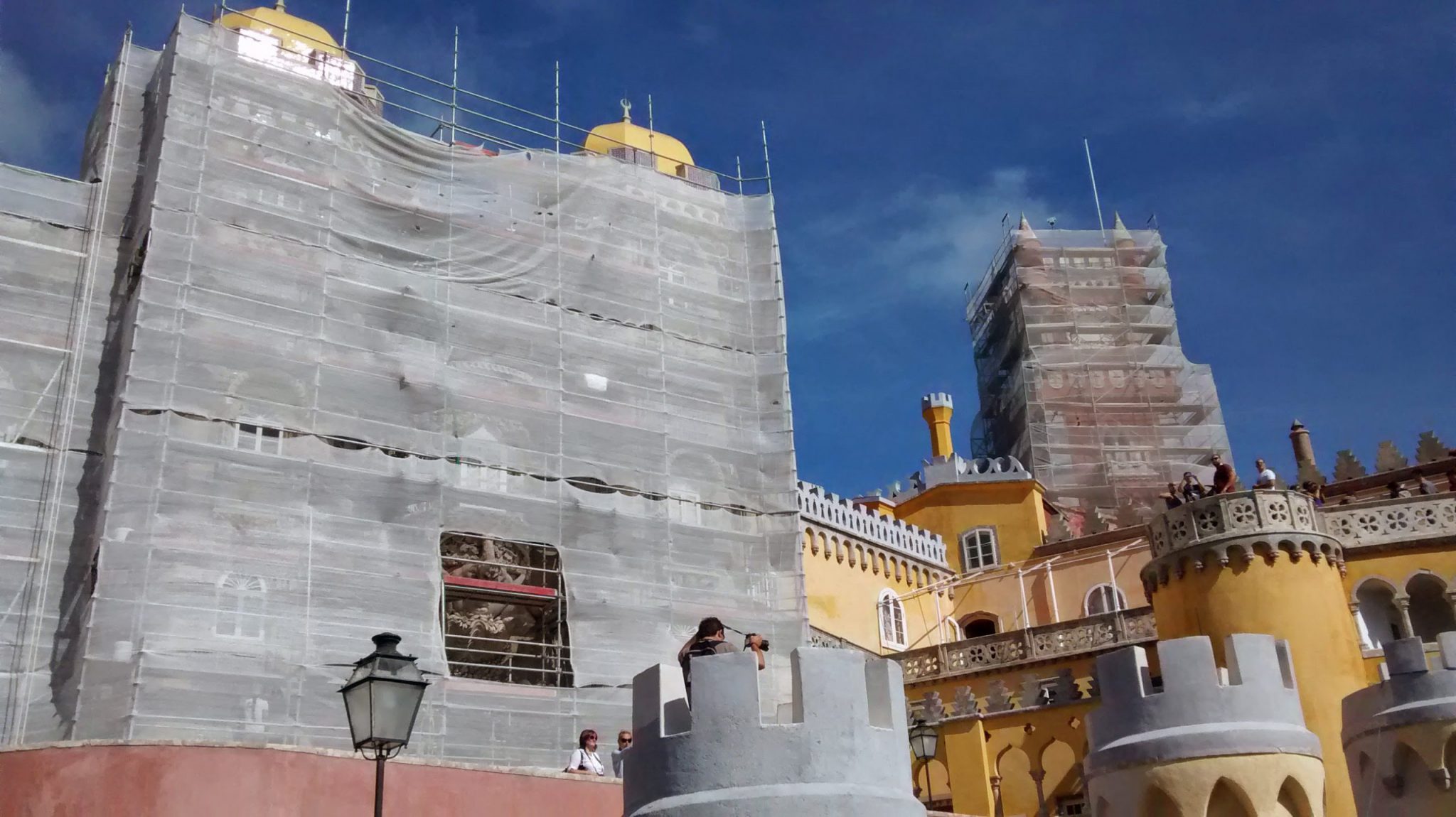 Palácio da Pena em Sintra com obras de restauro!