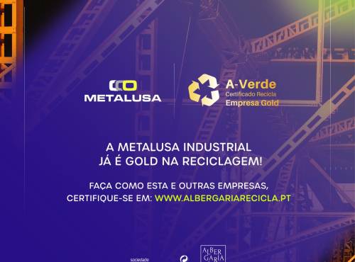 A Metalusa Industrial já é Gold na Reciclagem!